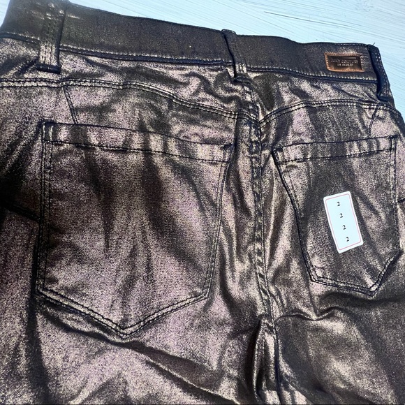 Juicy Couture Metallic Jeggings, Size 2, NWT! - Picture 9 of 12